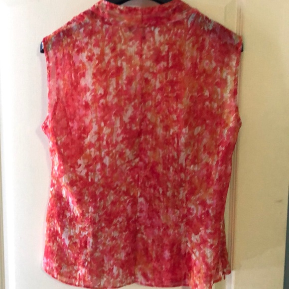 🌼2/$15 Jones NY faux wrap top (12) - Picture 3 of 6